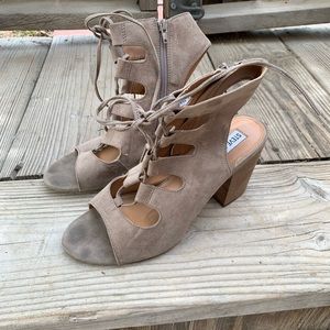 Lace Up Steve Madden Booties